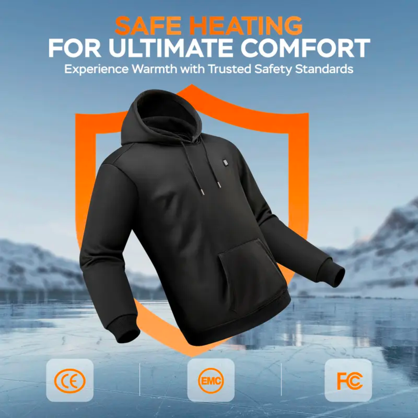 Heated Hoodie Unisex