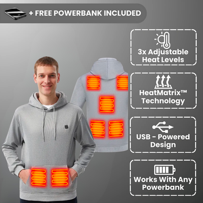 Heated Hoodie Unisex